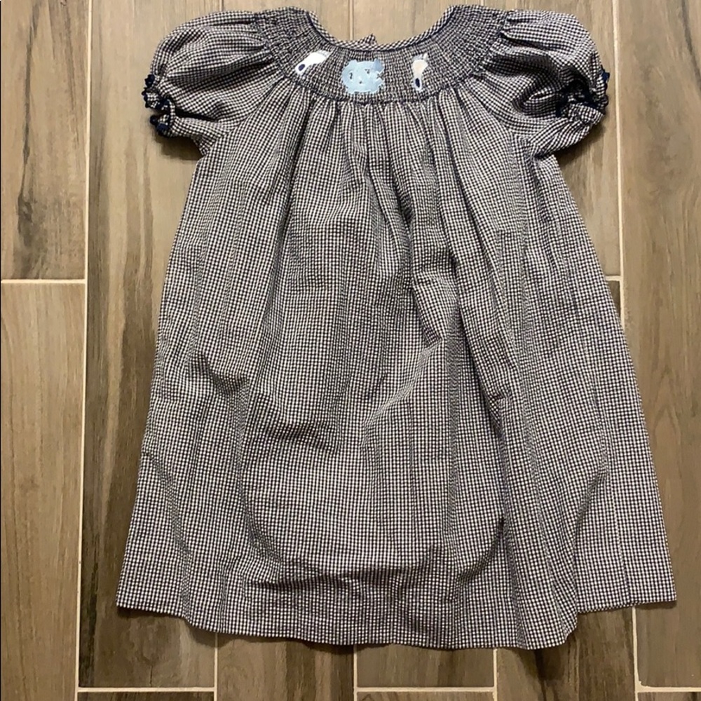 UNC Tarheels Smocked dress